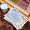 Blue Swedish Amoln Sisu Bouquet Candle at Golden Rule Gallery