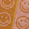 Smiley Face Baggu Large Bath Towel Organic Terrycloth at Golden Rule Gallery