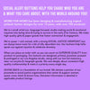 Social Alert Activism Buttons by Word for Word at Golden Rule Gallery