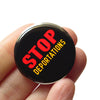 Social Alert Button Stop Deportations at Golden Rule Gallery