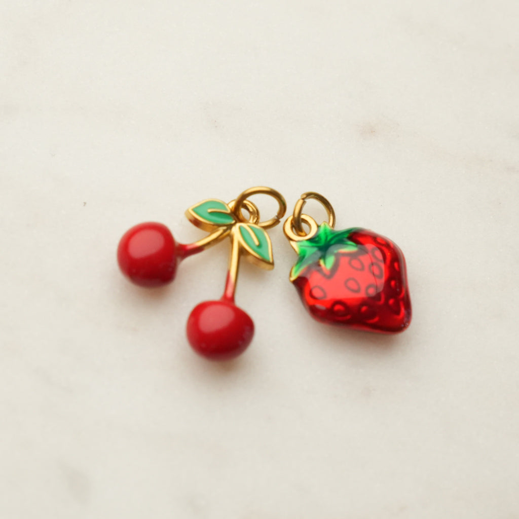 Fruit Charms for Necklaces or Bracelets