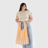 Striped Baggu Big Reusable Tote Bag in Orange at Golden Rule Gallery in Excelsior