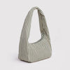 Striped Shoulder Bag in Sage Stipe by Baggu