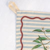 Close Up of Striped Tea Towel