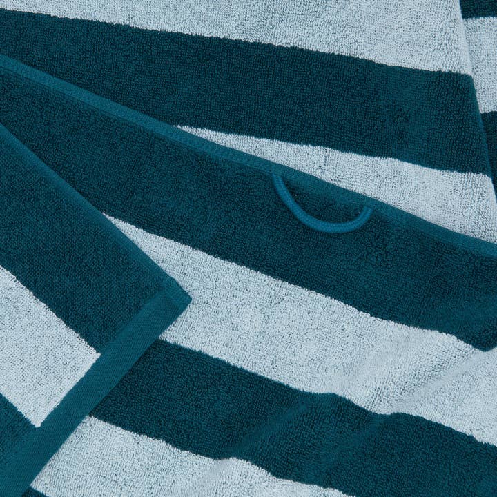 Hawkins New York Stripe Towel in Blue