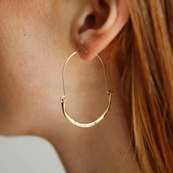 Gold Fill Hoop Earrings