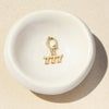 Angel Number Lucky 777 Gold Charm for Jewelry