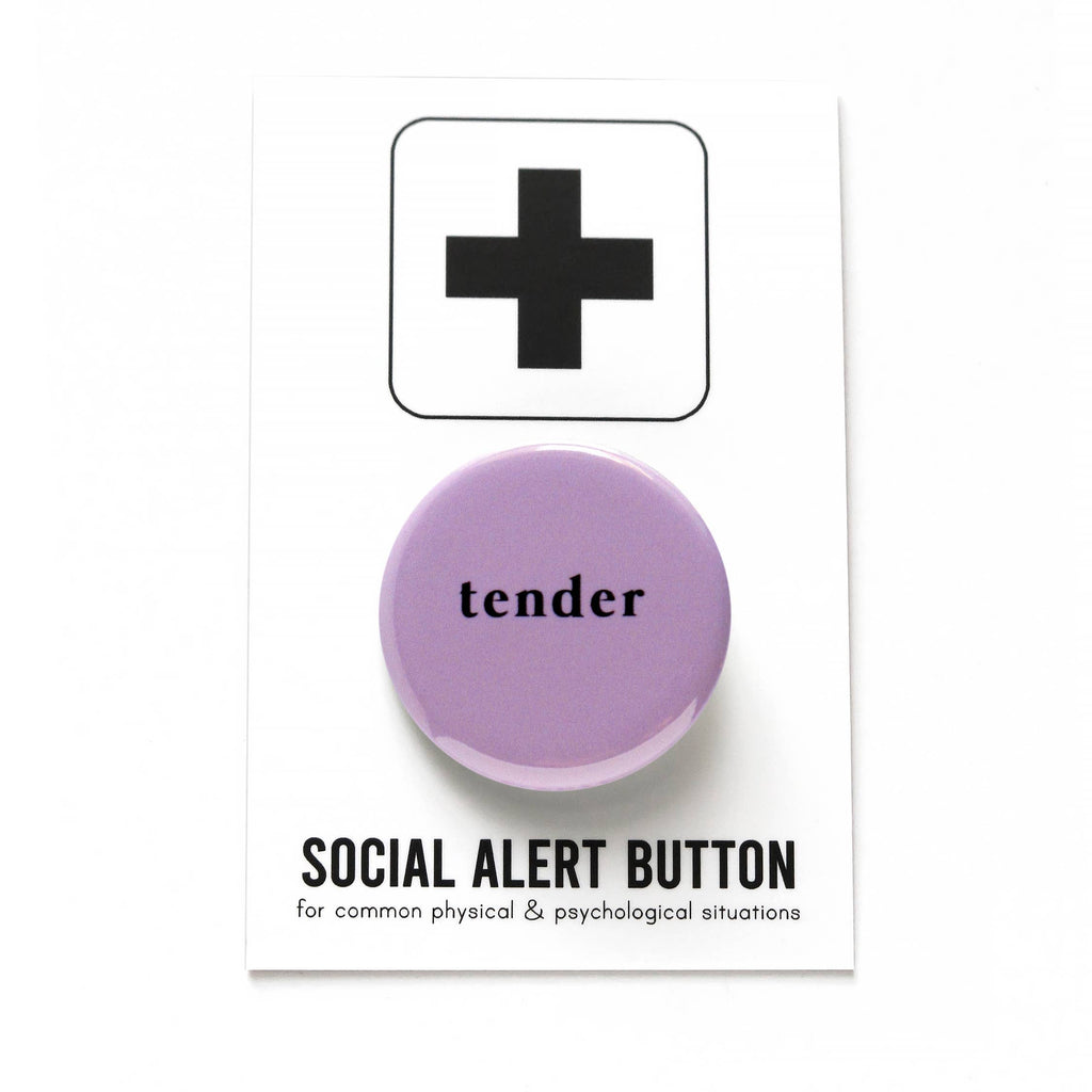 Tender Pin Button at Golden Rule Gallery in Excelsior