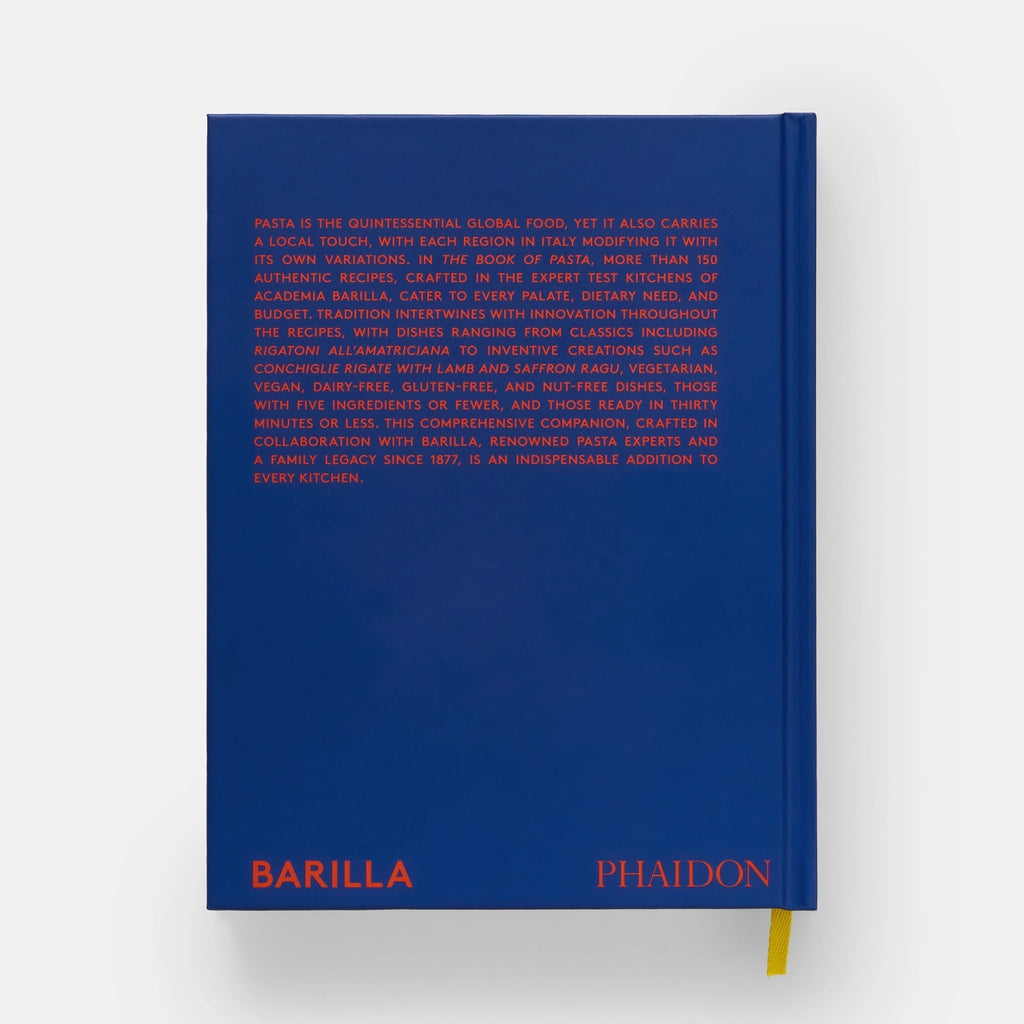 "The Book of Pasta" by Barilla and PHAIDON Cookbook at Golden Rule Gallery in Minnesota