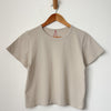 The Little Boy Tee in Rice Grey by Le Bon Shoppe at Golden Rule Gallery