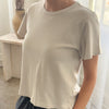 The Little Boy Tee in Rice by Le Bon Shoppe at Golden Rule Gallery