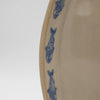 Handmade Pottery of Blue Sardine Serving Platter Tray