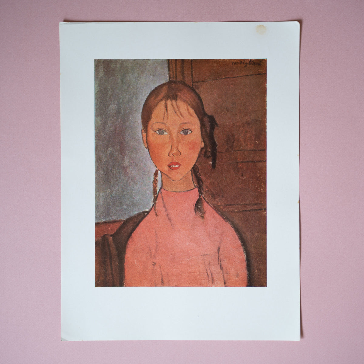 Vintage 1940s Amadeo Modigliani