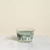 Vintage Green Scenic Hellenic Glass