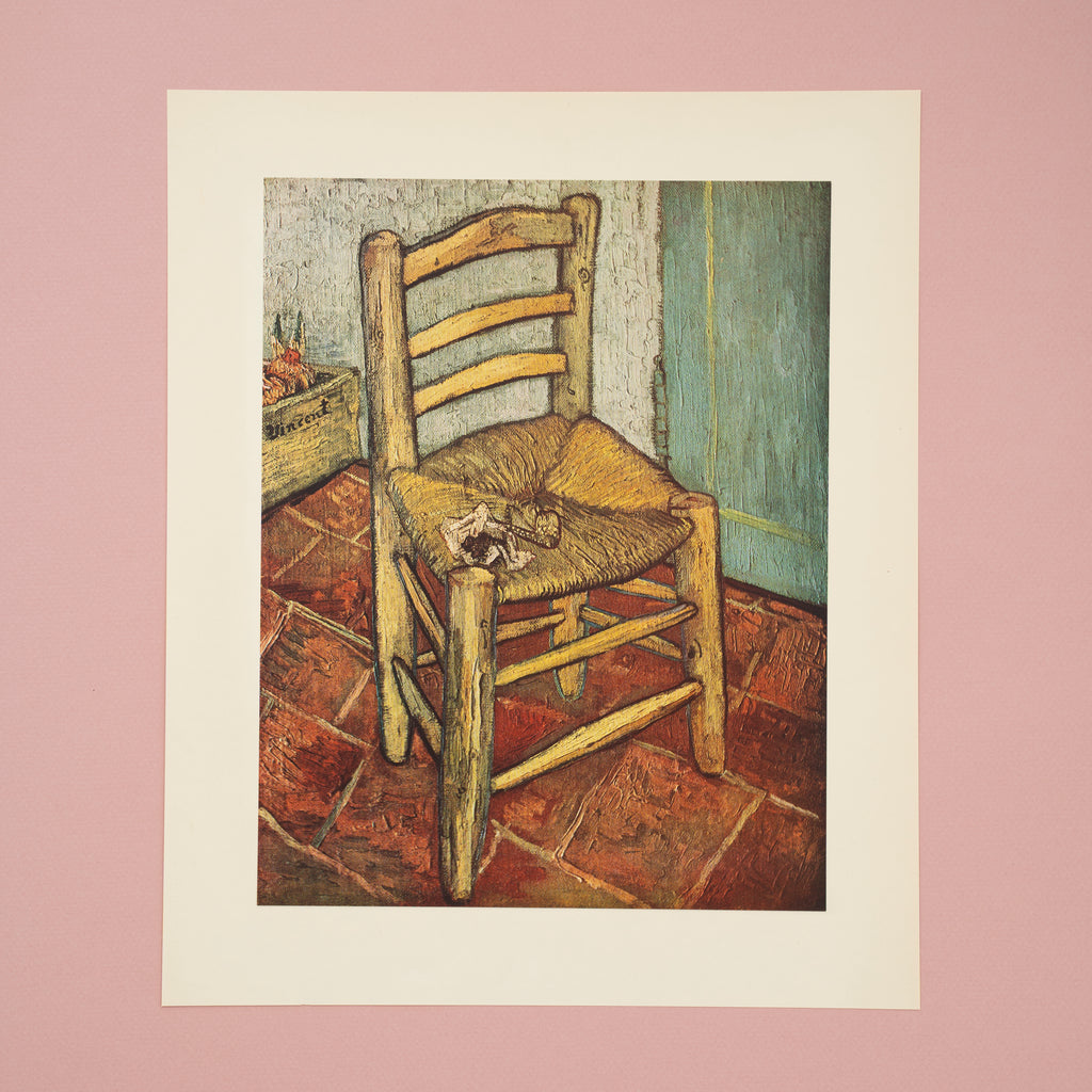 Vincent Van Gogh Chair Art Print at Golden Rule Gallery