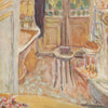 Rare Vintage 1944 Bonnard Interior “Salle de Bain” French Art Print available for purchase at Golden Rule Gallery in Excelsior, Minnesota