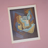 Vintage 1950s Juan Gris Cubist Still Life “Grapes” Swiss Art Print