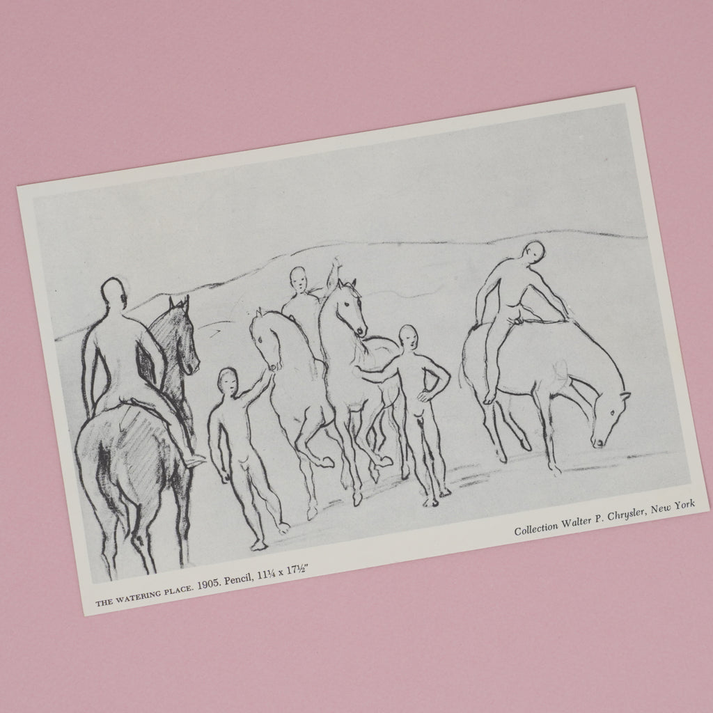 Vintage 1954 Picasso “The Watering Place” Art Plate at Golden Rule Gallery in Excelsior, MN