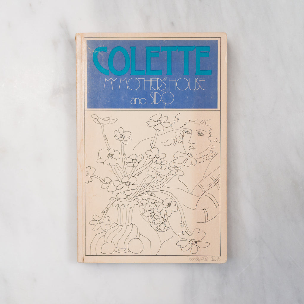 Vintage 1970s French Colette Novel Books 