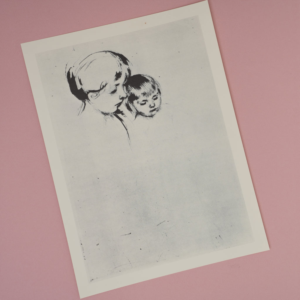 Vintage 1974 Mary Cassatt "Mother and Child" Art Plate at Golden Rule Gallery in Excelsior