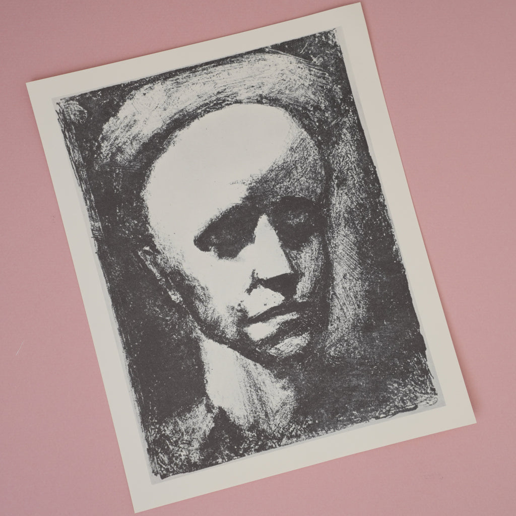 Vintage 1974 Rouault “Self Portrait with Cap” Art Plate