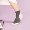 Violet Ping Pong Sporty Short Crew Socks Hansel from Basel at Golden Rule Gallery