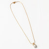 Candice Gold Plated Pearl Necklace By Wolf Circus