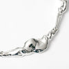 Zoom in Shot on Wolf Circus Tidal Necklace in Sterling Silver
