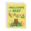 Welcome Baby New Born Greeting Card 