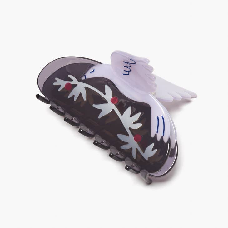 Cute Dove Bird Hair Claw Clip