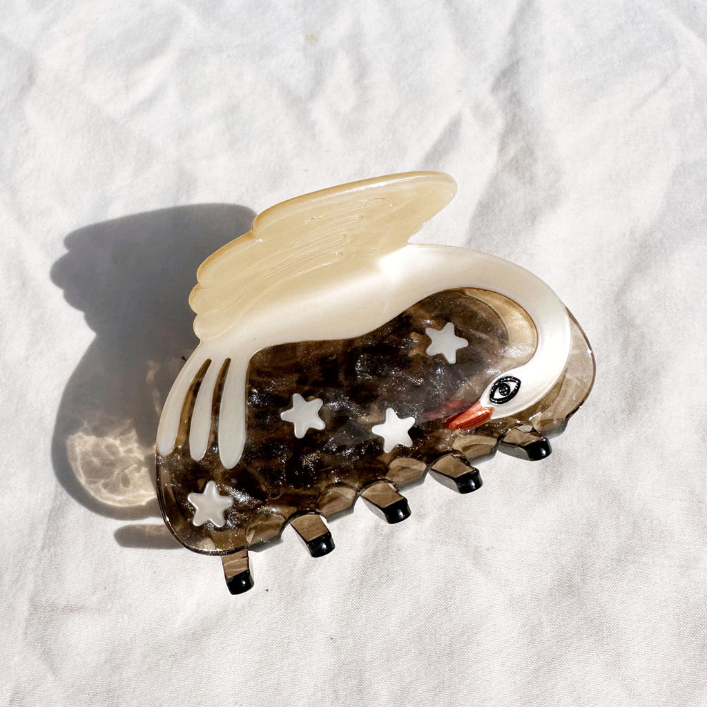 Swan Hair Claw Clip by Winona Irene