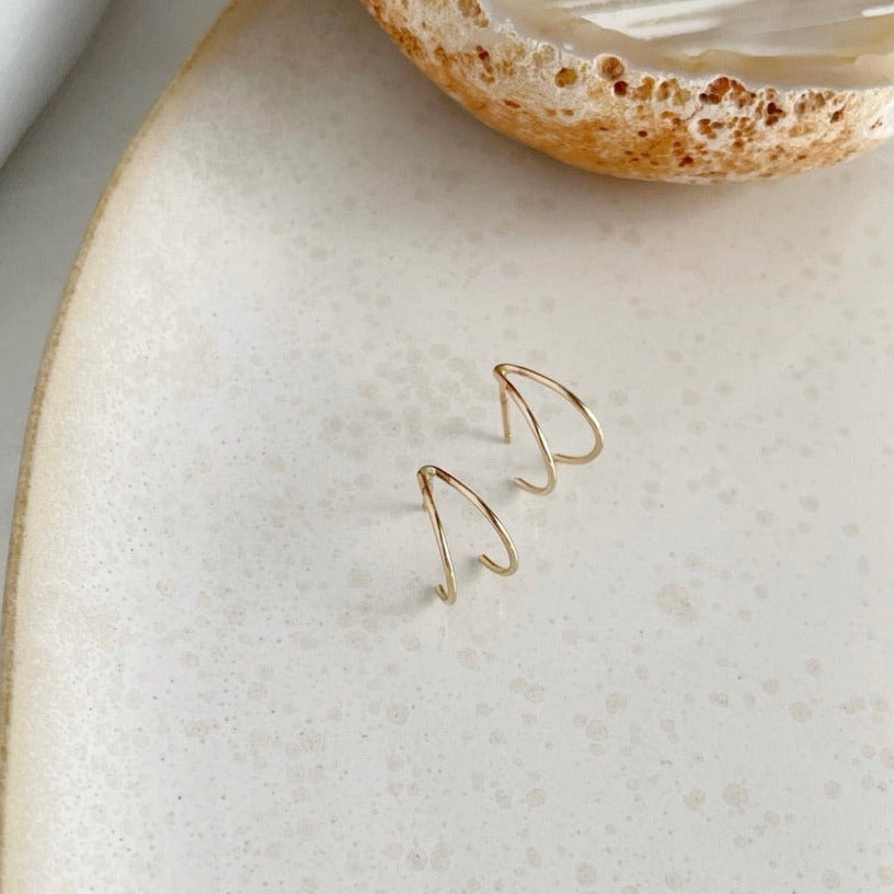 Token Wishbone Studs