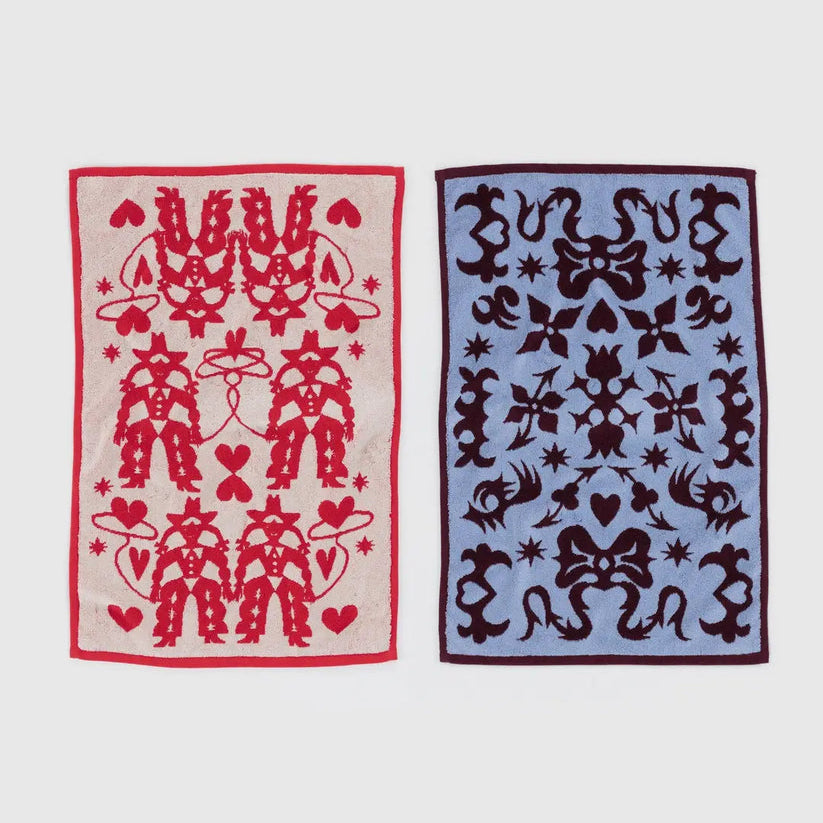 Western Towels for Bathroom by Baggu at Golden Rule Gallery