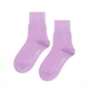 Wisteria Purple Trouser Socks by Hansel from Basel Golden Rule Gallery
