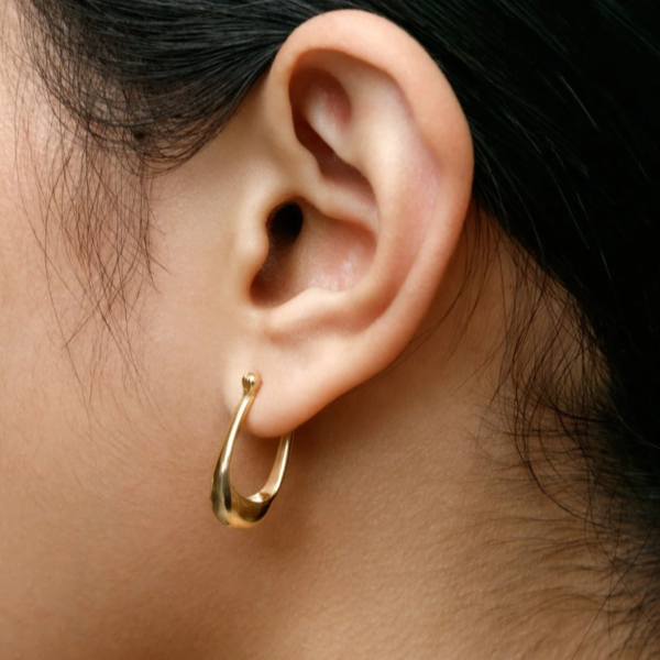 Gold Plated Small Ellie Earrings by Wolf Circus