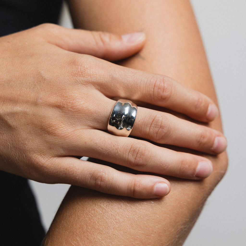 Wolf Circus Bodie Ring in Sterling Silver at Golden Rule Gallery in Excelsior, Minnesota