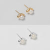 Wolf Circus Ellis Pearl Stud Earrings in Gold and Silver