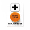 Word for Word Living Artist Buttons at Golden Rule Gallery in Minneapolis