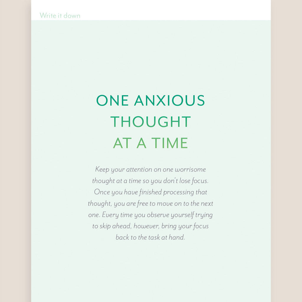 Journal for Anxiety at Golden Rule Gallery