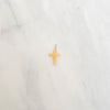 Yellow Jasper Stone Cross Charm for Jewelry at Golden Rule Gallery