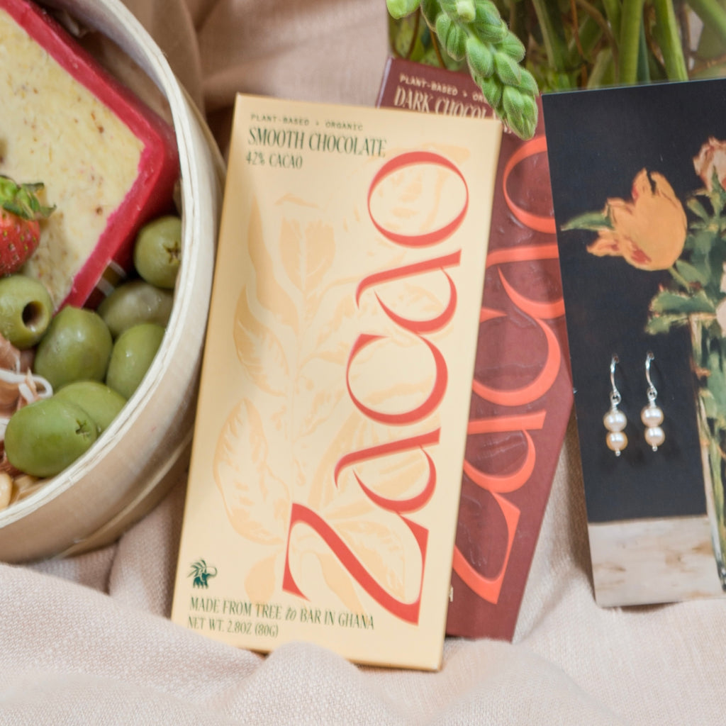 Zacao Cacao Chocolate Bars at Golden Rule Gallery in Excelsior, MN