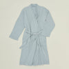 Sky Blue Waffle Bath Robe at Golden Rule Gallery in Excelsior Minnesota