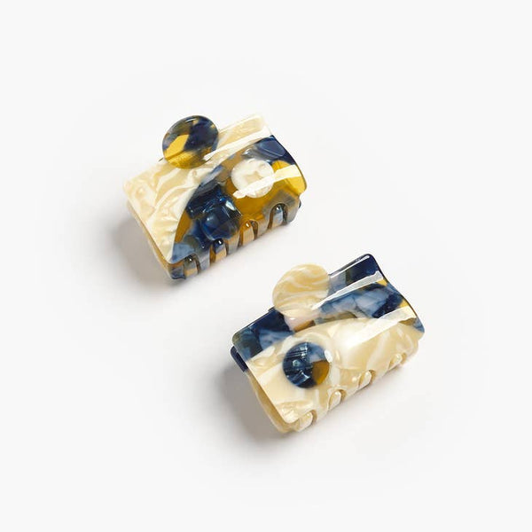 Mini Tortoise Yin Yang Hair Claw Clip