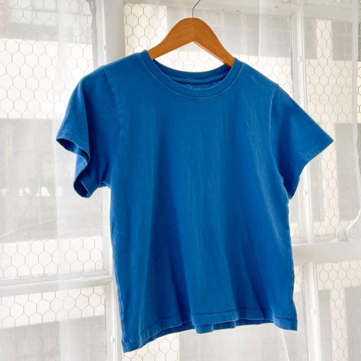 Blue Tee on Hanger