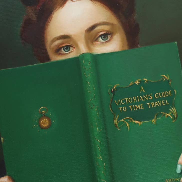 A Victorian's Guide To Time Travel Art Print