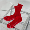 Strawberry Red Ballet Socks by Le Bon Shoppe