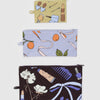 Cute Get Ready With Me Baggu Flat Pouch Set