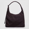 Plum Colored Baggu Nylon Shoulder Bag