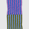 Baggu Bath Towel In Cabana Stripe