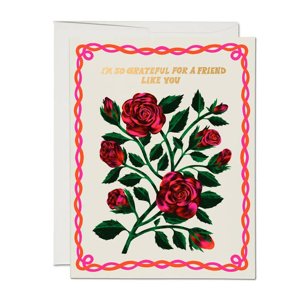 I'm So Grateful For a Friend Like You Card